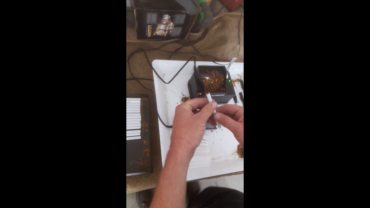 RYO Cigarette Cherry falling off and wont stay lit? This is why and how