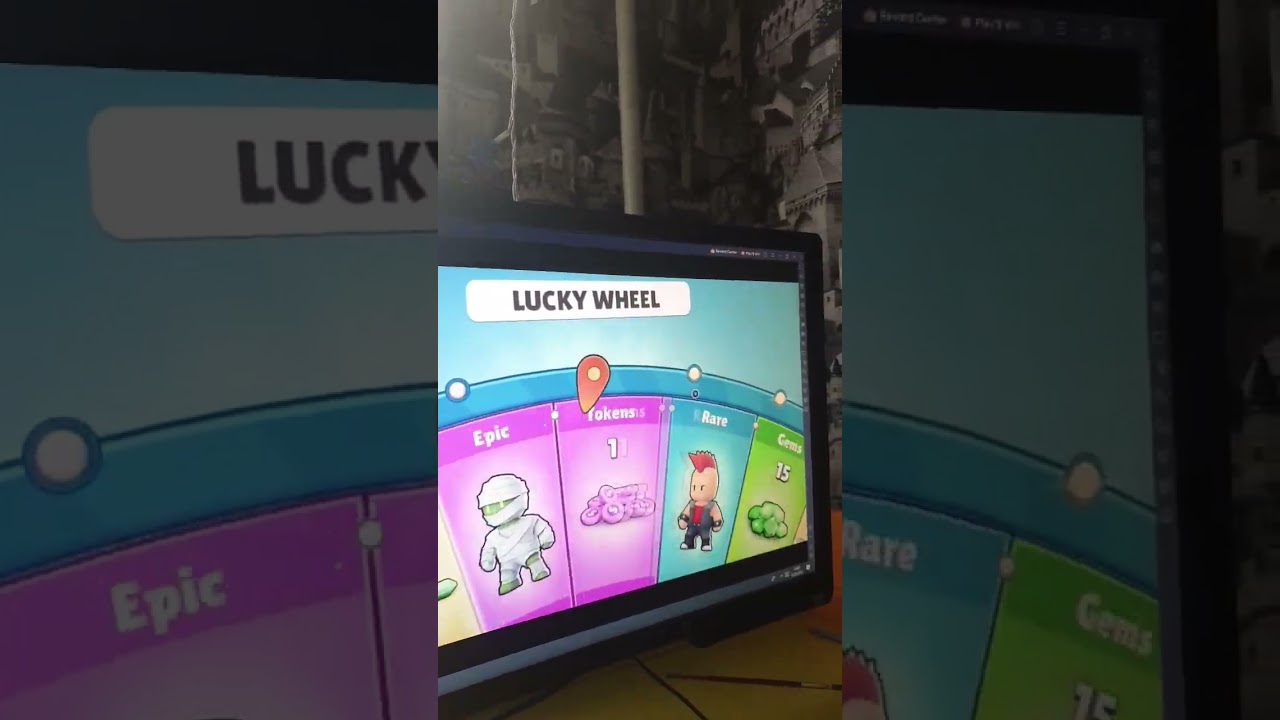 Lucky wheel Luck again 0