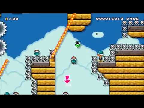 Super Mario Maker: ゅぅ- 次回作体験版　本編完成で削除