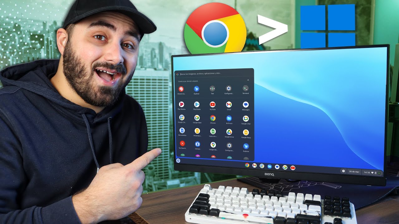 GOOGLE CHROME IMA SVOJ OPERATIVNI SISTEM ? *BRZI OD WINDOWSA*