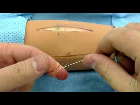 Surgical knot making technique / Surgeon's knot / Friction knot / Хирургический узел