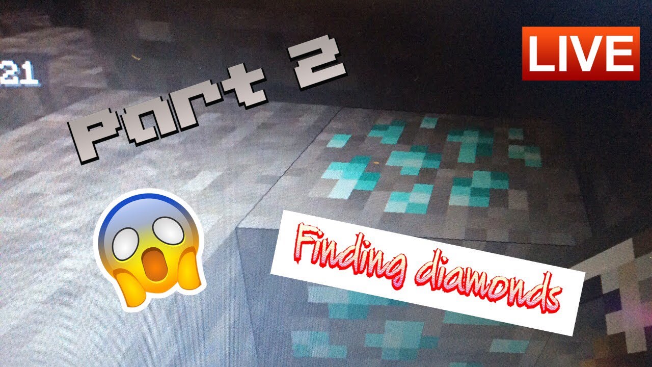 Finding Diamonds Part 2 (Minecraft) - YouTube