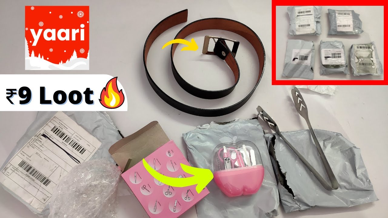 Yaari App Loot | ₹9 Products Unboxing | Unboxing Spot