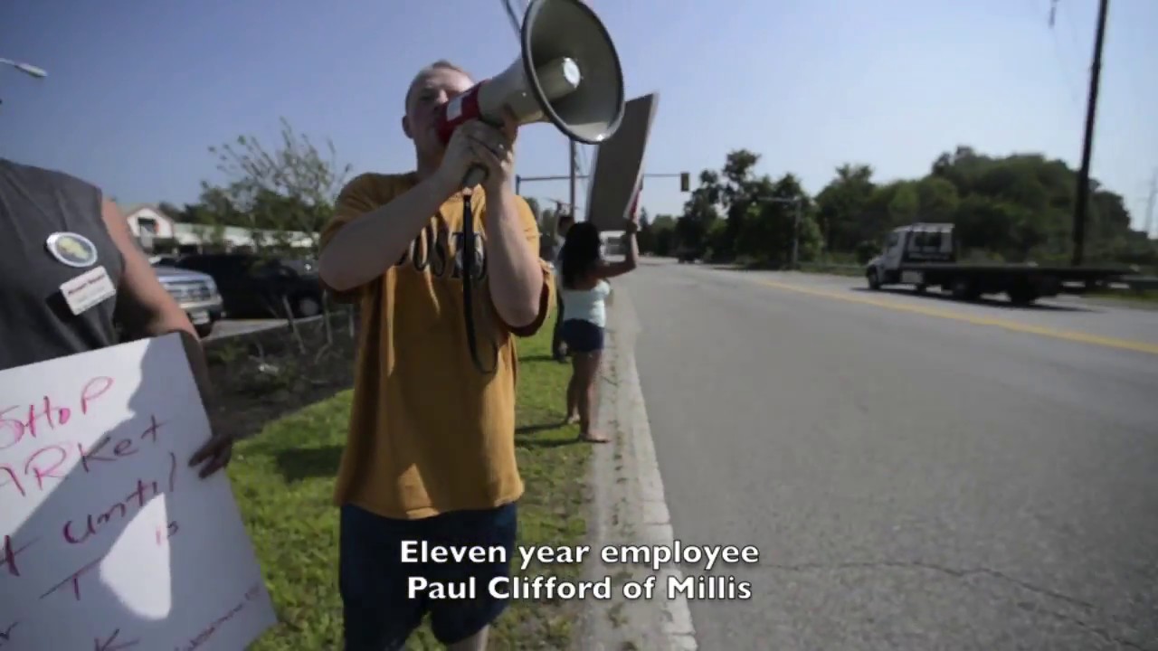 Ashland Market Basket protest YouTube