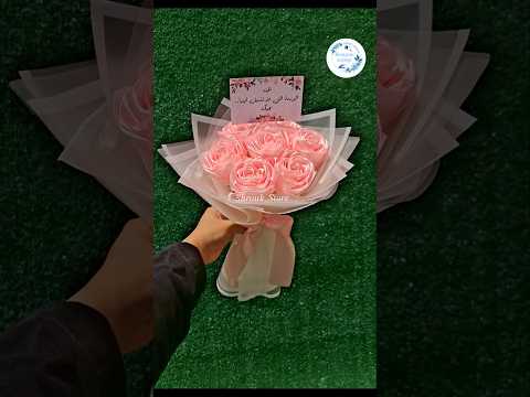 مفيش هدية احلي من كده بوكيه ورد هاندميد تخرج خطوبة هدايا
