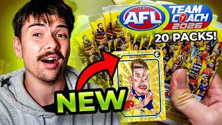 NEW 2026 AFL TEAMCOACH CARDS!! UNREAL PULLS!!