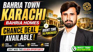 Bahria Town Karachi Homes Chance Deal Available | Right Time to Purchase in 2026 🔥