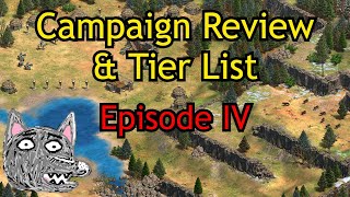 AoE2: DE Campaign Review & Tier List | Episode IV