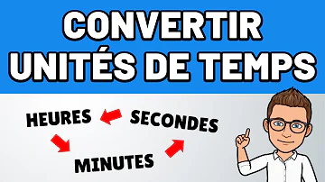 Comment convertir la période en seconde ?