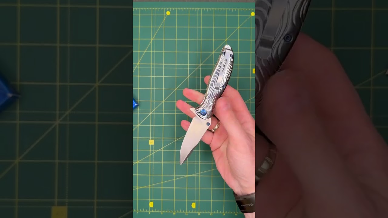 LA Police Gear Platinum TBFK S35VN EDC Folding Knife 