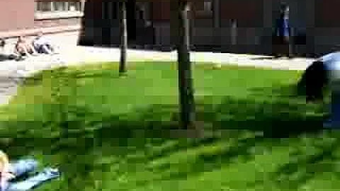 Janette Rolling Down A Hill!!