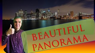 LIGHTROOM PANORAMA | How to create VERY EASILY a beautiful PANORAMA in LIGHTROOM