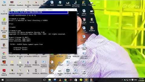 program to input and display a single character by using masm