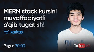 Mern Stack Kursini Muvaffaqiyatli Oqib Tugatish