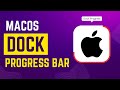 SwiftUI Dock Progress Bar for macOS | Xcode 15