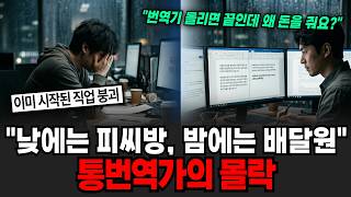 '죽을 고생해서 합격했는데 백수" 연봉 1억 받더니 결국... 통번역가의 몰락 [이슈임당]