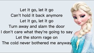 Download lagu FROZEN - Let It Go (Lyrics)
