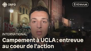 Campement propalestinien : 2e nuit mouvementée sur le campus UCLA | D'abord l'info