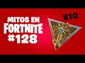 ¿ELIMINANDO 10 ENEMIGOS A LA VEZ CON EL UNIRAYO DE IRONMAN? - Mitos Fortnite - Episodio 128