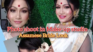 Amese Bride Lookmodel Mridushmita Dasphoto Shootjuris Makeovermake-Up Studio