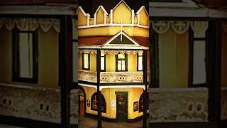 Old Australian Pub made from cardboard #miniature #cardboard #scratchbuild