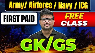 GK/GS | Agniveer Exams 2026-27 | Army Foundation/Tech,Airforce X/Y/XY,NAVY SSR/MR/MA,ICG Navik GD/DB