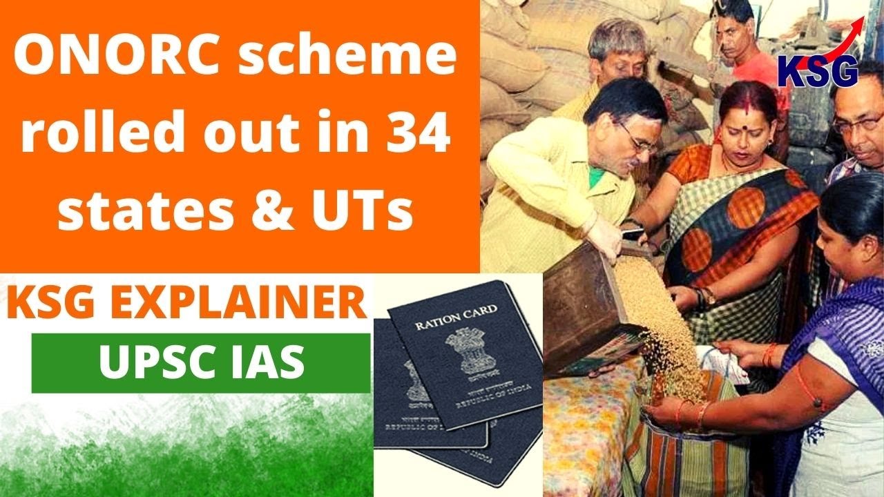 One Nation One Ration Card scheme rolled out in 34 states & UTs, has benefitted 75 crore people