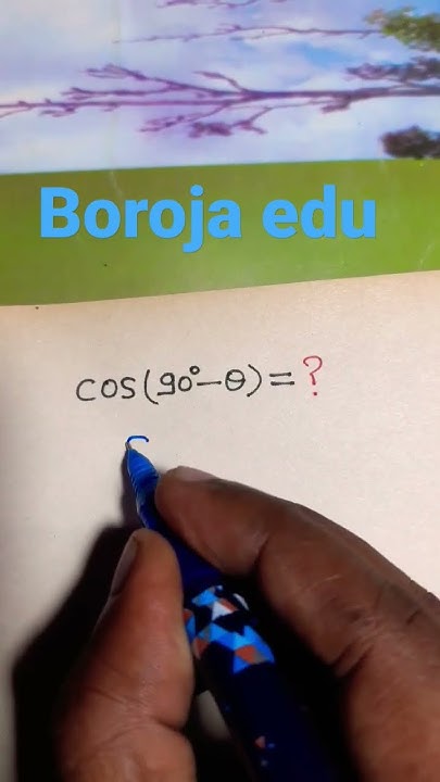 cos-90-degree-minus-theta-cos-90-degree-minus-theta-is-equal-to
