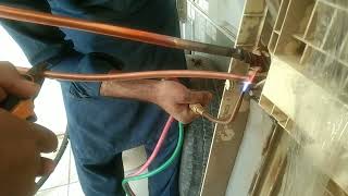 How to Solder Copper pipe | لحام مواسير نحاس @ihsan volgs