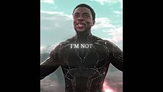 I'm not DEAD - BLACK PANTHER EDIT | BLOODY MARY - Lady Gaga (slowed) #marvel