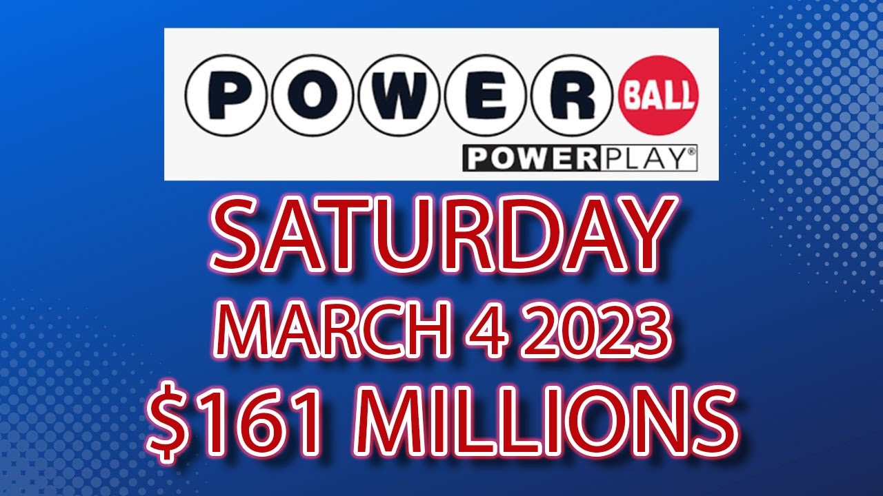 Powerball Results March 4 2023 161 Millions MrLotto YouTube