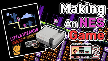 I Made An NES Game for The Retrograde Jam 2! (DevLog)