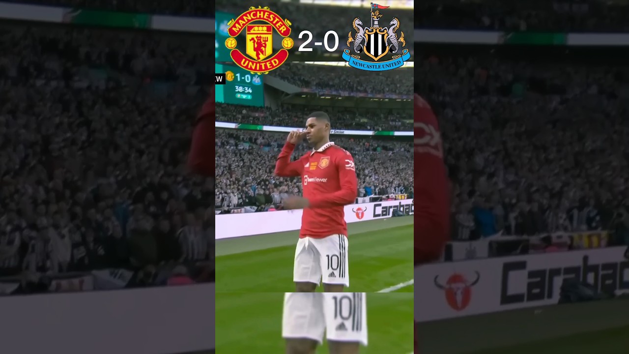 Manchester United vs Newcastle 2-0 Highlights| EFL Cup 2023 Final 