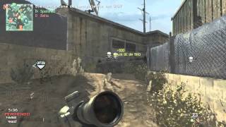 Random clips Dome MW3 MSR