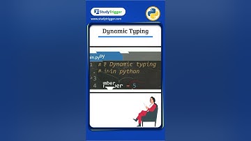 Python Fundamental Dynamic Typing | Learn the Basics | StudyTrigger.com#codingshorts #viral #python