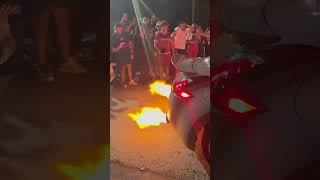 370 on fire🔥🔥🔥 #jdm #gumball3000 #tuning