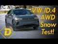 The All-Wheel Drive Volkswagen ID.4 Is Chill In The Snow
