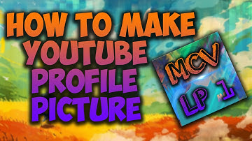 How To Make A Profile Picture On YouTube With Photoshop 2015/2016!