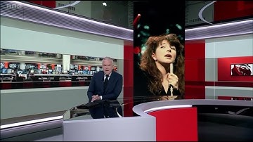 BBC News at Six - Kate Bush and Running Up That Hill at Number 1 - 17 June 2022