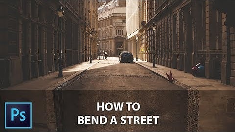 Photoshop Tutorial: How to bend a street | inception effect manipulation by timhelou