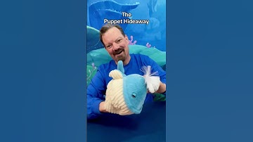 Puppet of the Day - Whale puppet - The Puppet Hideaway with Eric Thomsen