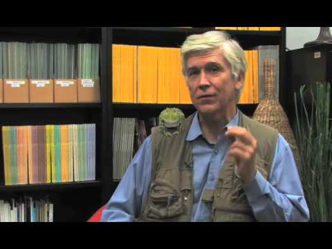 Russell Mittermeier records a Frog Message for The...