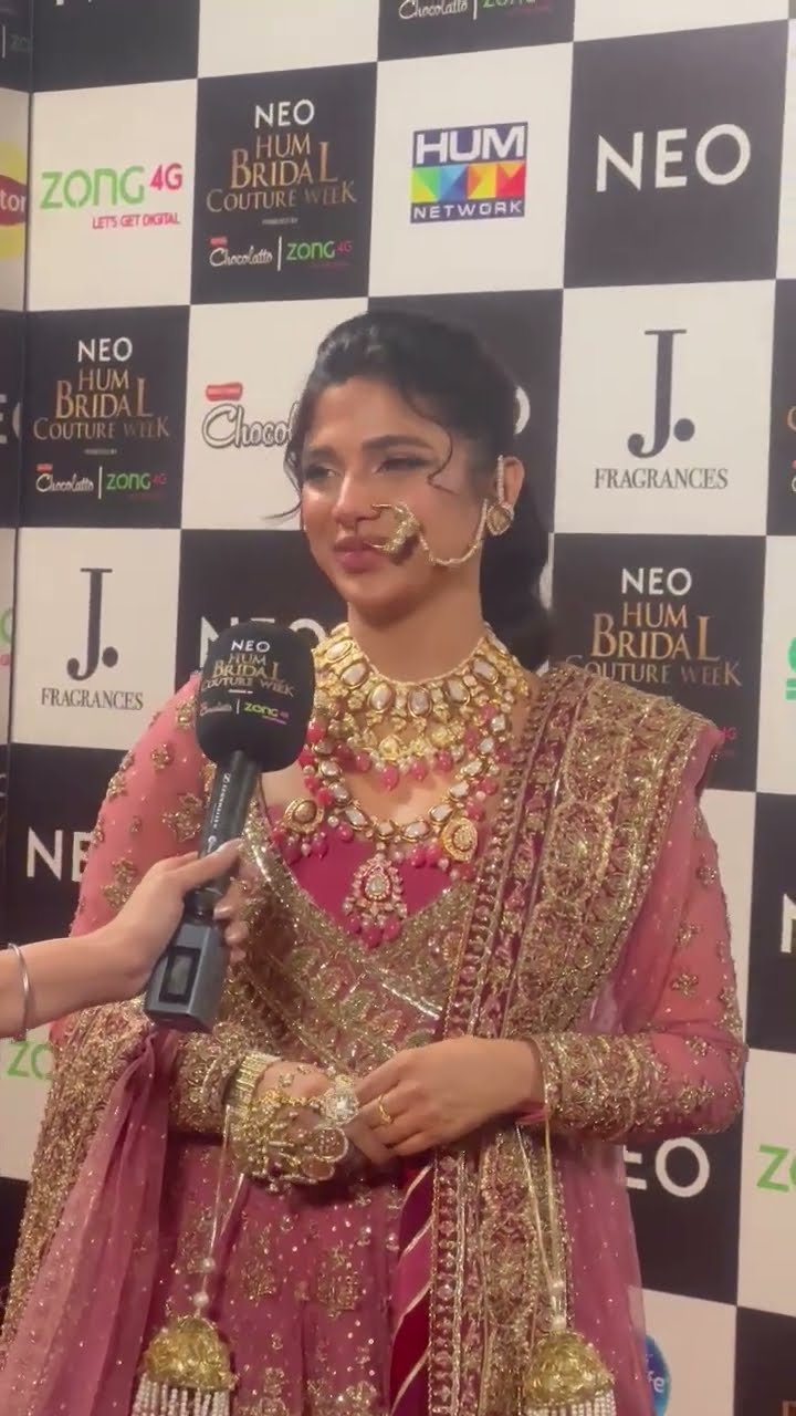 Sonya Hussyn Talks About 22nd NEO HUM Bridal Couture Week.