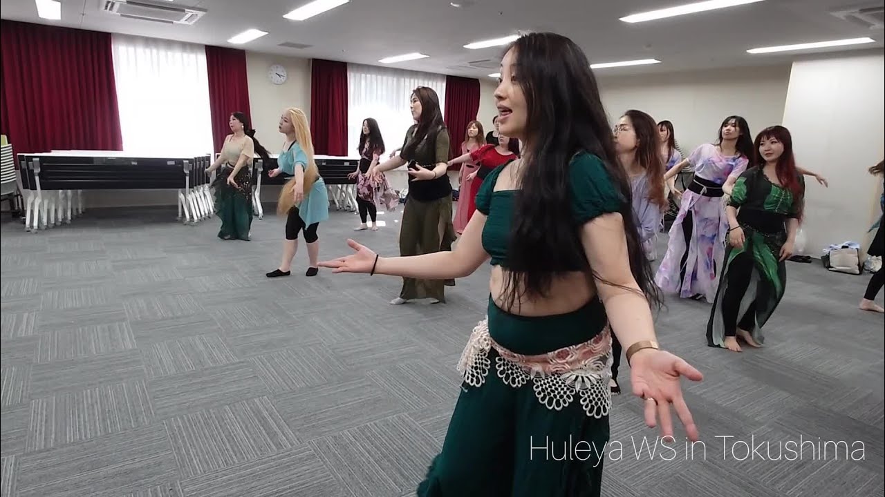 徳島】 Huleya ベリーダンス ムワシャハット&オリエンタル WS