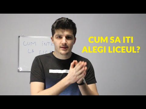 CUM AJUNGI LA LICEU?