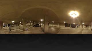 Parking Garage at Night: Inside and Not Crowded (360-Degree Video for Exposure Therapy)