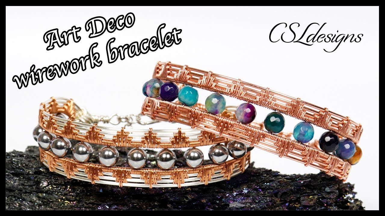 Edgy wire kumihimo bracelet ⎮ Copper and silver – CSLdesigns shop