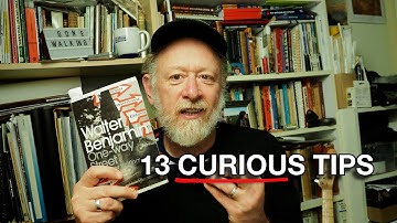 13 Curious Tips for Writers from Walter Benjamin (1928)