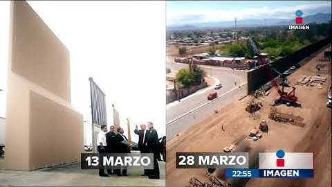 Donald Trump asegura que ya empezó la construcción del muro fronterizo