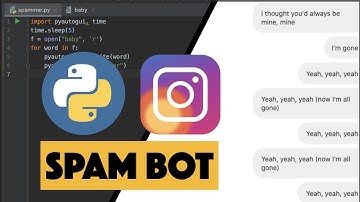 HOW TO MAKE SPAM BOT (7 lines only)